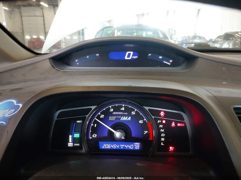 2008 Honda Civic Hybrid VIN: JHMFA36278S029642 Lot: 42853414