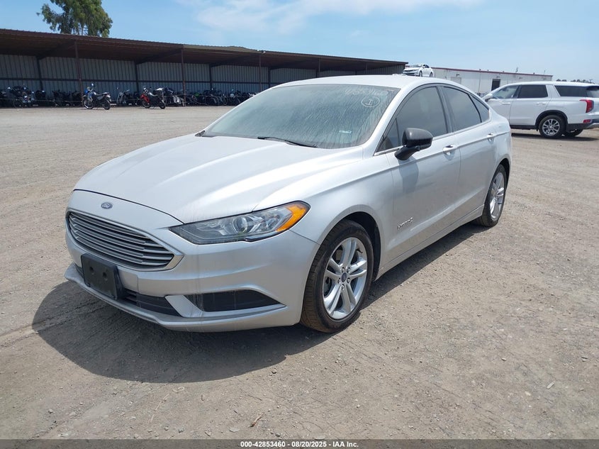 Vin: 3fa6p0lu0jr153991, lot: 43347038, ford fusion hybrid se 20182