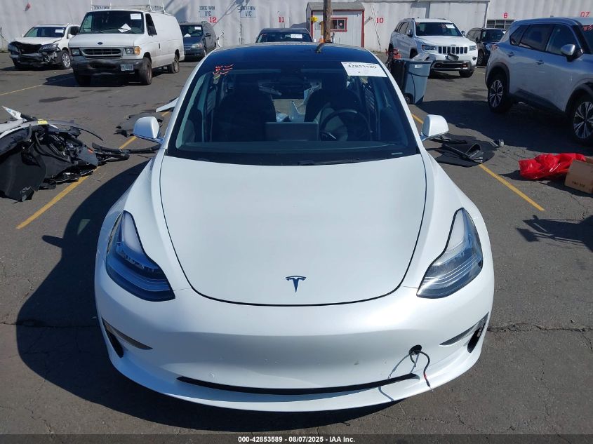 2020 Tesla Model 3 Performance Dual Motor All-Wheel Drive VIN: 5YJ3E1EC2LF627456 Lot: 42853589