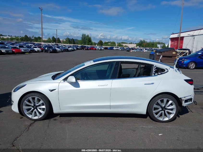 2020 Tesla Model 3 Performance Dual Motor All-Wheel Drive VIN: 5YJ3E1EC2LF627456 Lot: 42853589