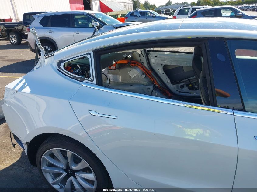 2020 Tesla Model 3 Performance Dual Motor All-Wheel Drive VIN: 5YJ3E1EC2LF627456 Lot: 42853589