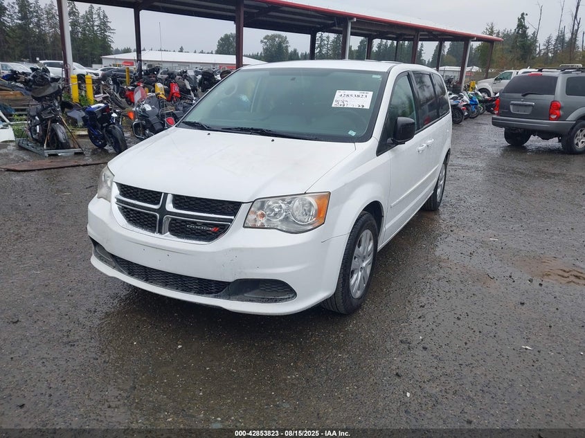 Vin: 2c4rdgbg2fr641633, lot: 43347400, dodge grand caravan se 20152
