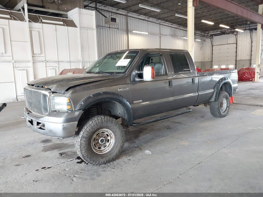 2006 Ford F-350 Lariat/Xl/Xlt grey truck diesel 1FTWW31P46ED68442 photo #3