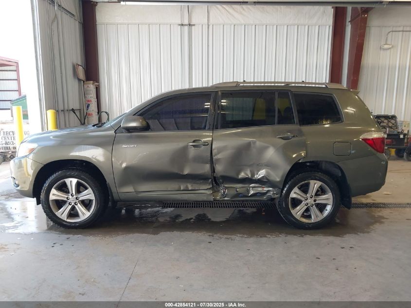 2008 Toyota Highlander Sport VIN: JTEES43A182079086 Lot: 42854121