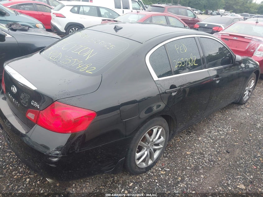 2007 Infiniti G35X VIN: JNKBV61F57M819474 Lot: 42854570