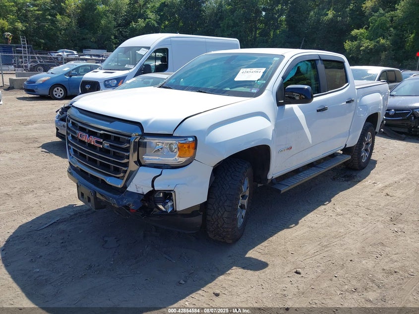 Vin: 1gtg6fen7n1195438, lot: 43348169, gmc canyon 4wd  short box at4 - leather 20222