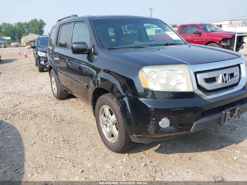 5FNYF48699B034874 2009 Honda Pilot Ex-L auction photo 1