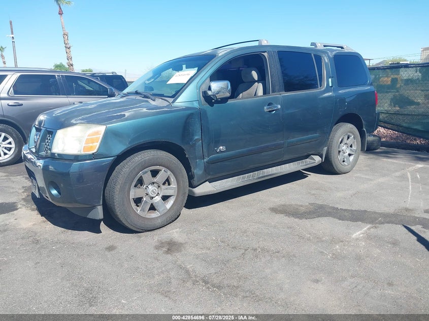 2006 Nissan Armada Se VIN: 5N1AA08AX6N743352 Lot: 42854696