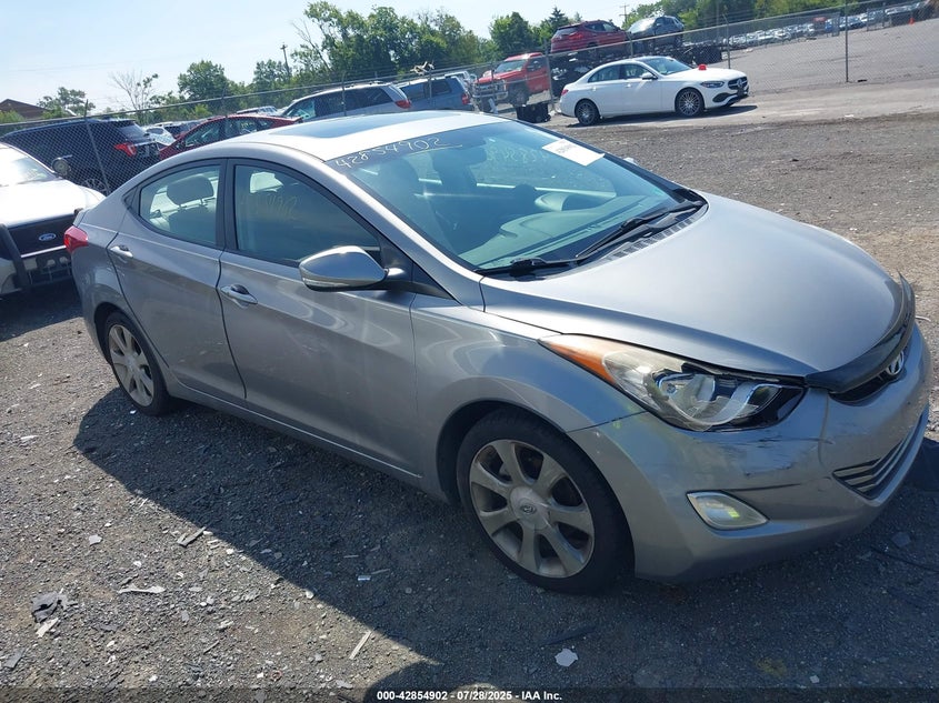 KMHDH4AE0CU220145 2012 Hyundai Elantra Limited (Ulsan Plant) auction photo 1