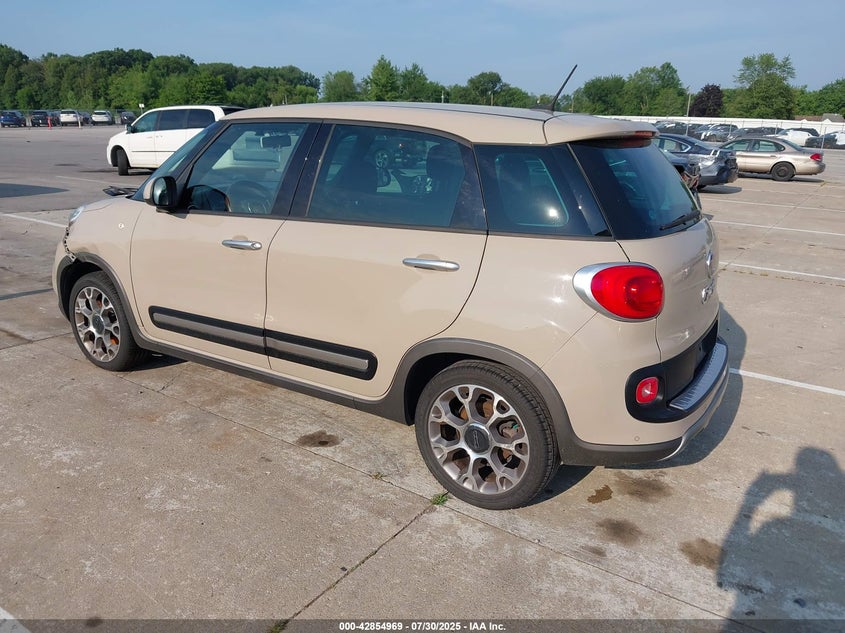 2014 Fiat 500L Trekking VIN: ZFBCFADH9EZ019203 Lot: 42854969