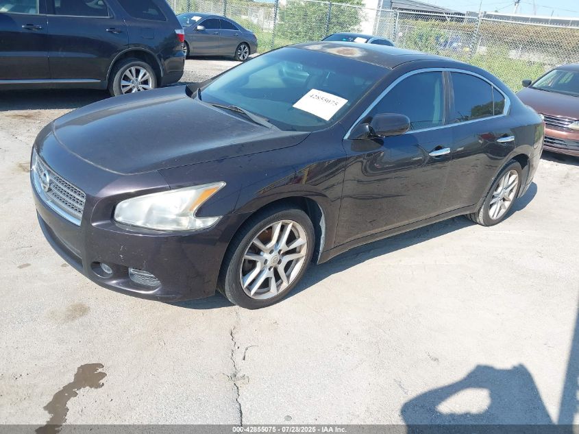2011 Nissan Maxima 3.5 S VIN: 1N4AA5AP8BC801390 Lot: 42855075
