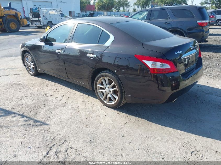 2011 Nissan Maxima 3.5 S VIN: 1N4AA5AP8BC801390 Lot: 42855075