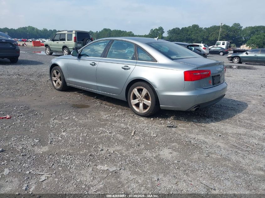2012 Audi A6 2.0T Premium VIN: WAUDFAFC2CN100676 Lot: 42855097