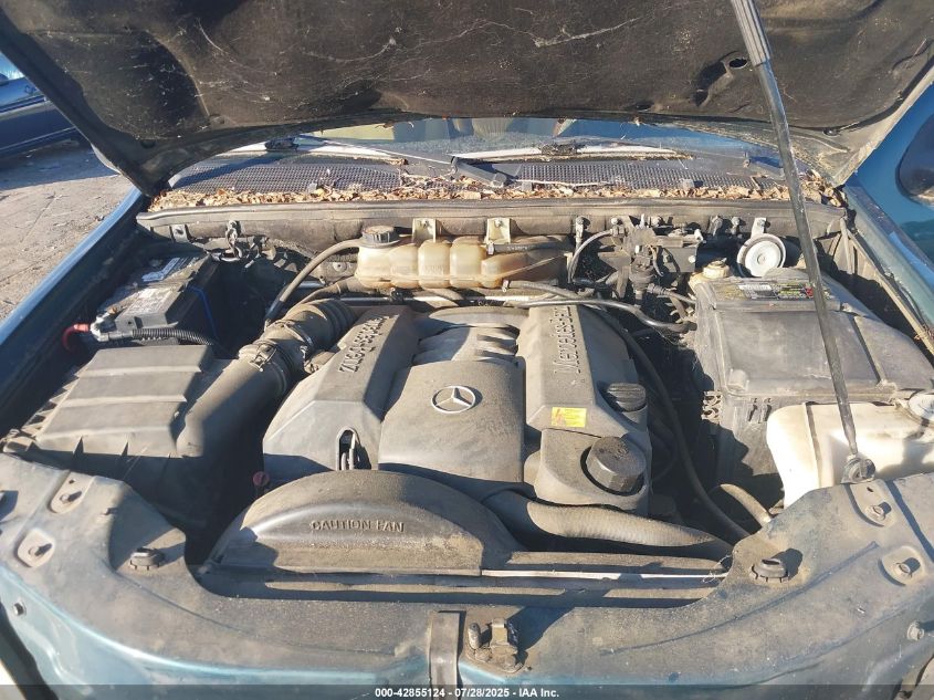 1998 Mercedes-Benz Ml 320 Classic VIN: 4JGAB54E5WA001628 Lot: 42855124