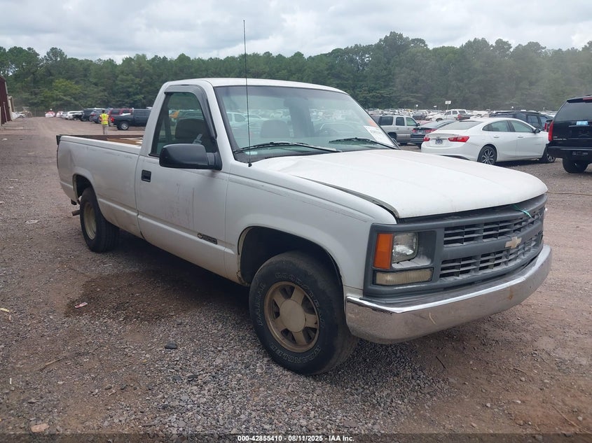 1GCEC14W6VZ138243 1997 Chevrolet C1500 Fleetside W/T auction photo 1