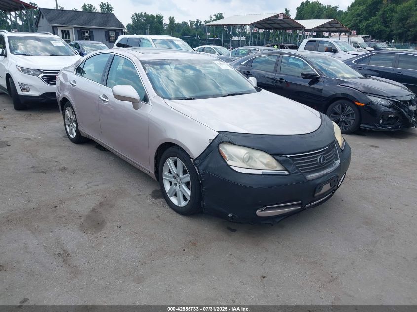 2007 Lexus Es 350 beige sedan gasoline JTHBJ46G472015521 photo #1