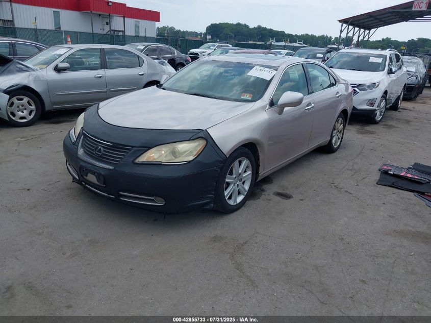 2007 Lexus Es 350 beige sedan gasoline JTHBJ46G472015521 photo #3