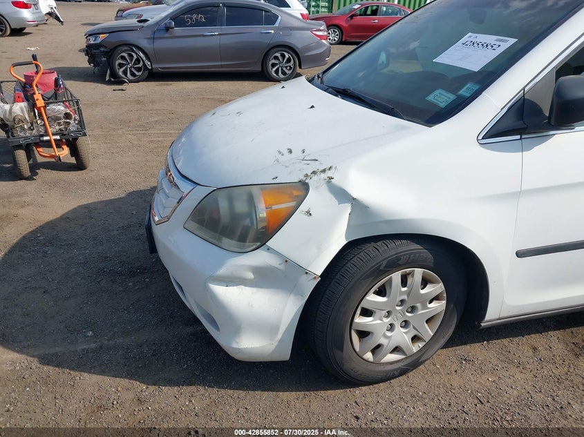 2010 Honda Odyssey Lx VIN: 5FNRL3H21AB037857 Lot: 42855852