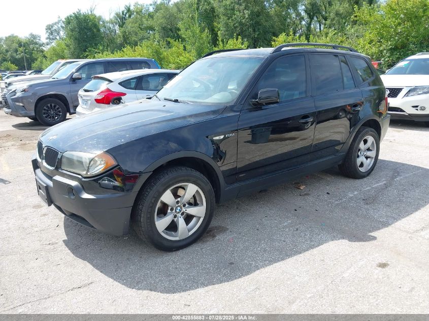 2004 BMW X3 2.5I beige other gasoline WBXPA73464WC43498 photo #3