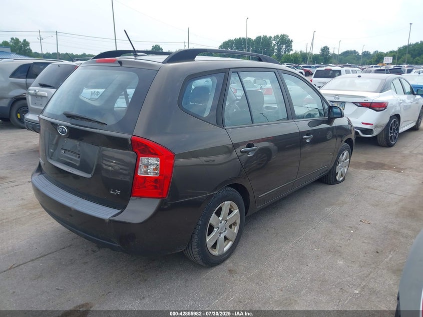 2009 Kia Rondo Lx VIN: KNAFG528897282198 Lot: 42855982