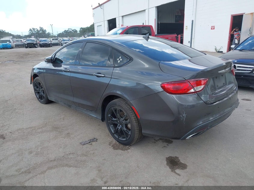 Vin: 1c3cccbg5fn706803, lot: 43349591, chrysler 200 s 20153