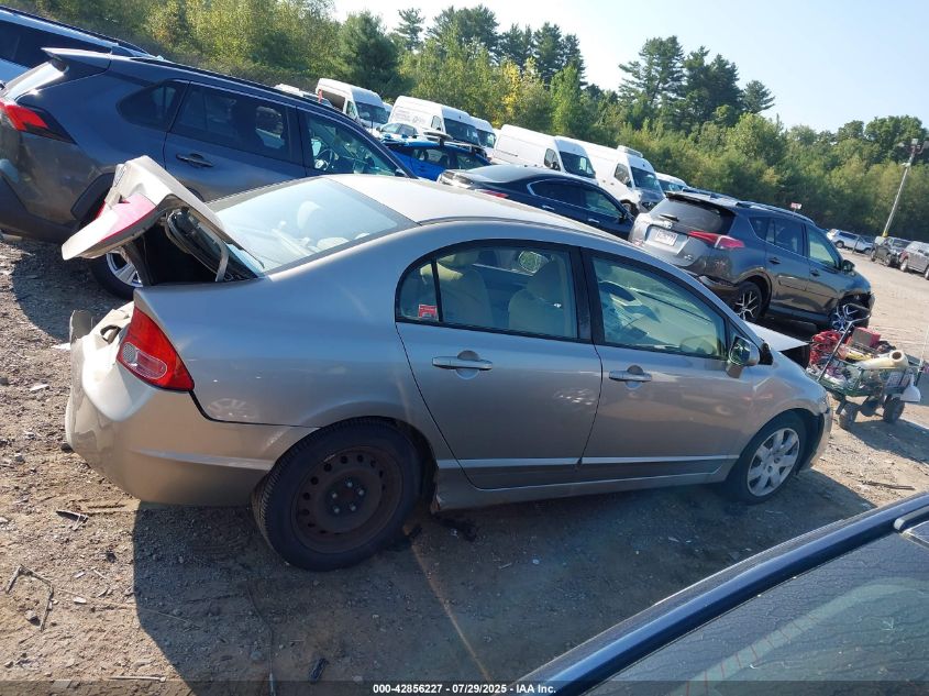 2006 Honda Civic Lx VIN: 1HGFA16516L001165 Lot: 42856227