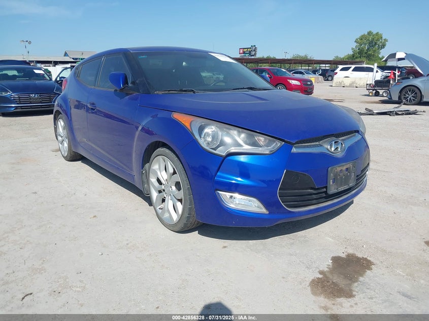 KMHTC6AD5CU077688 2012 Hyundai Veloster Base W/Black auction photo 1