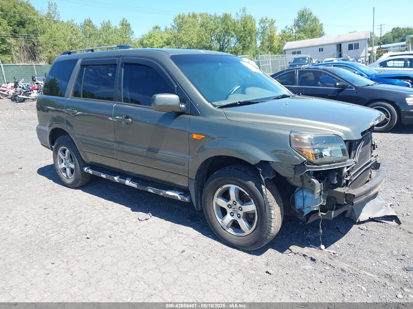 5FNYF18716B017277 2006 Honda Pilot Ex-L auction photo 1