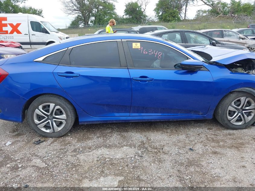 2017 Honda Civic Lx VIN: 19XFC2F52HE029664 Lot: 42856693