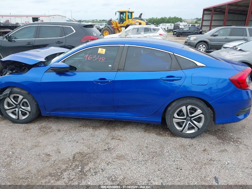 2017 Honda Civic Lx VIN: 19XFC2F52HE029664 Lot: 42856693