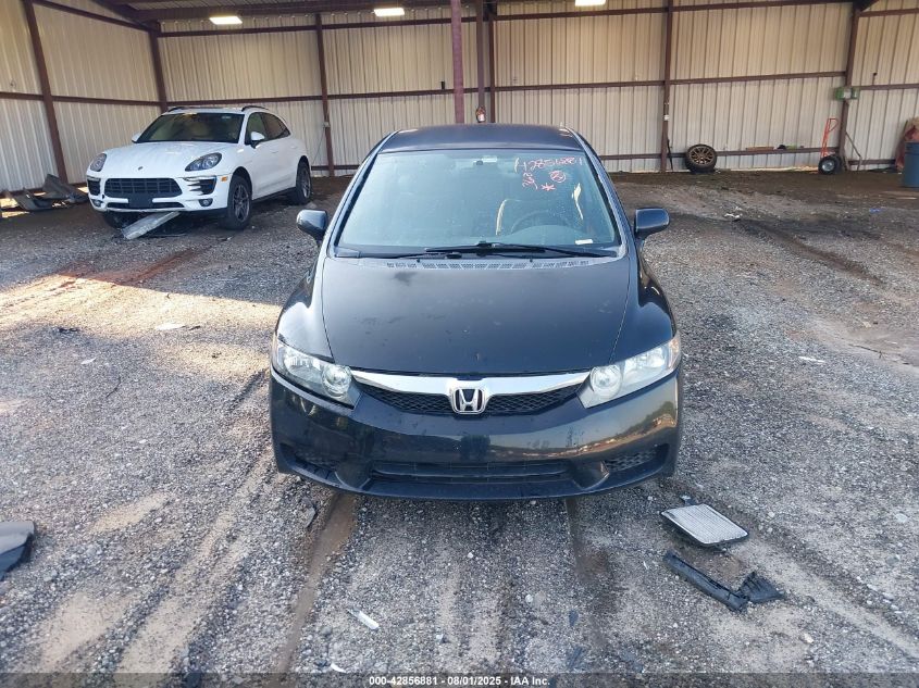 2009 Honda Civic Lx VIN: 2HGFA16589H355153 Lot: 42856881