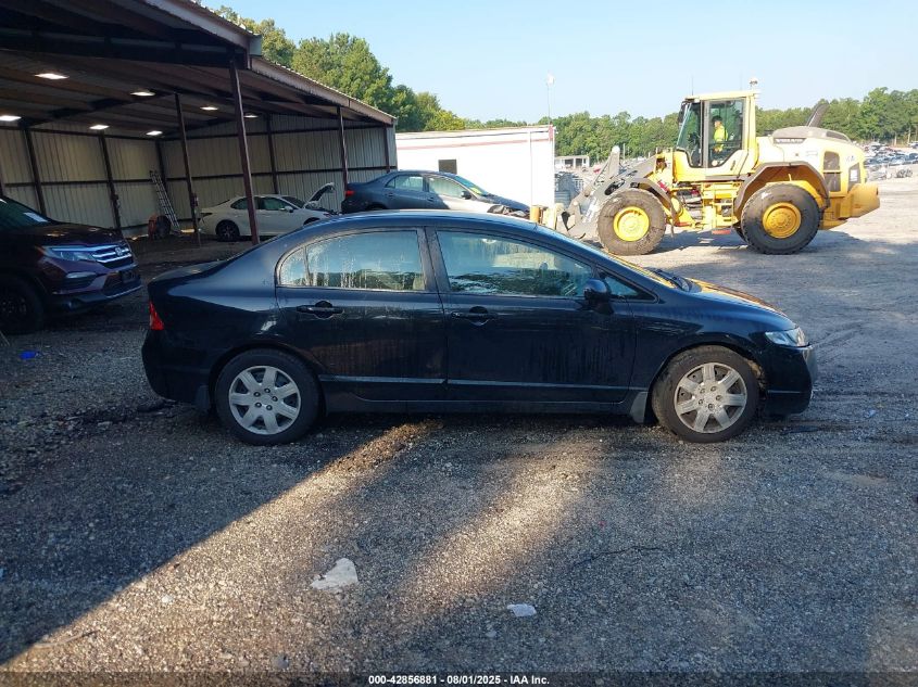 2009 Honda Civic Lx VIN: 2HGFA16589H355153 Lot: 42856881