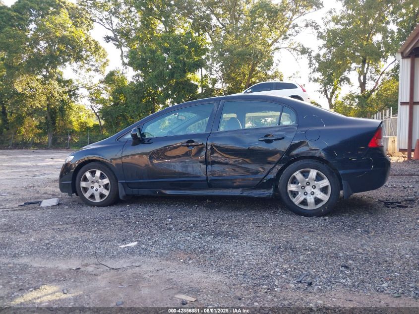 2009 Honda Civic Lx VIN: 2HGFA16589H355153 Lot: 42856881