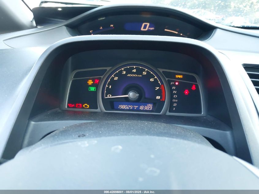 2009 Honda Civic Lx VIN: 2HGFA16589H355153 Lot: 42856881