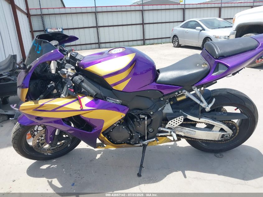 2006 Honda Cbr1000 Rr VIN: JH2SC570X6M202744 Lot: 42857143