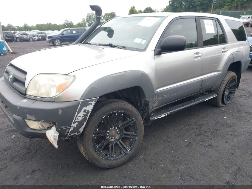 2003 Toyota 4Runner Sr5 V6 VIN: JTEBU14RX30002401 Lot: 42857208