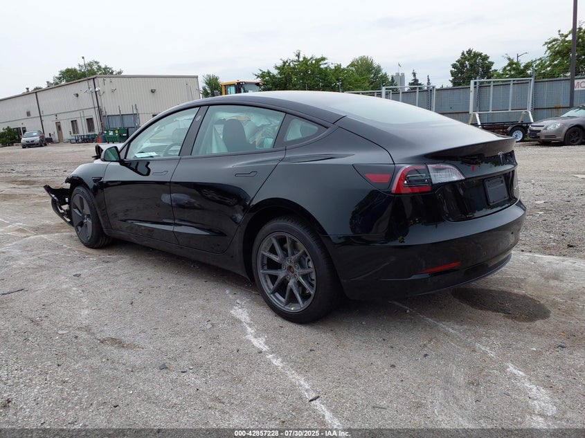 5YJ3E1EB1NF276730 2022 TESLA MODEL 3 photo no. 3