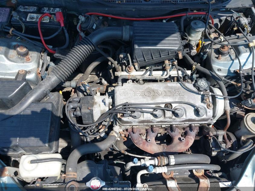 2000 Honda Civic Lx VIN: 1HGEJ6677YL059939 Lot: 42857243