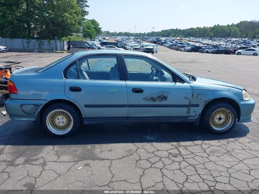 2000 Honda Civic Lx VIN: 1HGEJ6677YL059939 Lot: 42857243