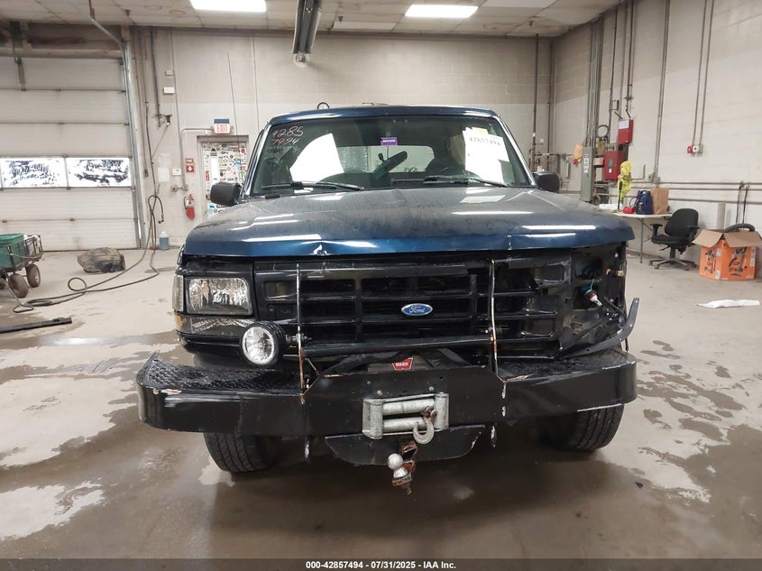 1996 Ford Bronco U100 VIN: 1FMEU15N3TLB57766 Lot: 42857494