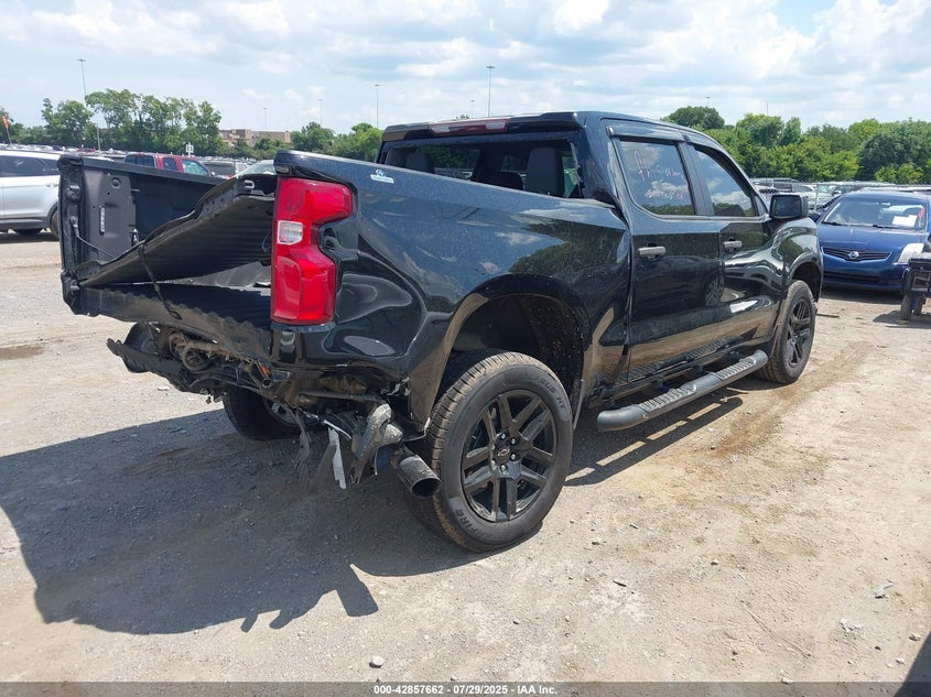 2020 CHEVROLET SILVERADO 1500 2WD  SHORT BED CUSTOM - 1GCPWBEK7LZ231948