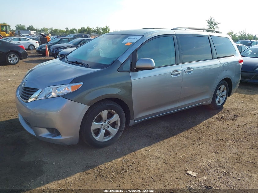 2011 Toyota Sienna Le V6 VIN: 5TDKK3DCXBS132224 Lot: 42858045