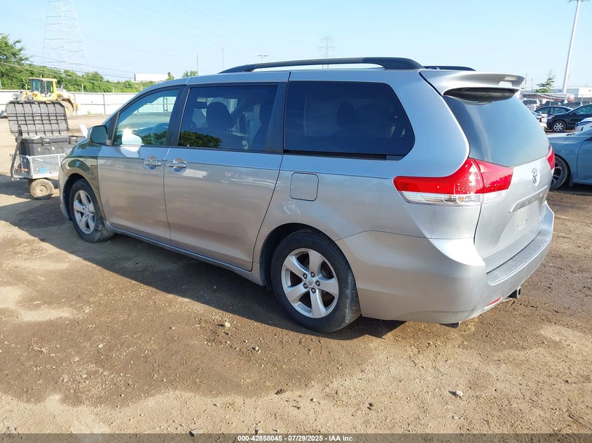 2011 Toyota Sienna Le V6 VIN: 5TDKK3DCXBS132224 Lot: 42858045
