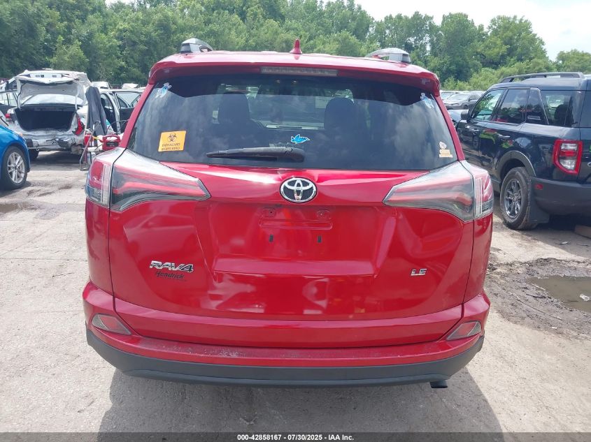 2017 Toyota Rav4 Le VIN: 2T3ZFREV3HW342774 Lot: 42858167