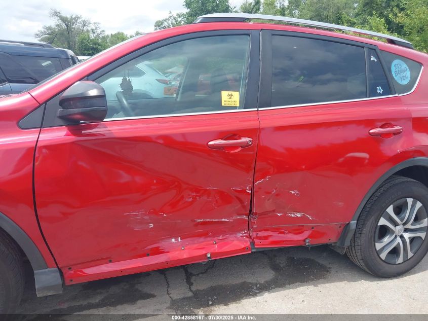 2017 Toyota Rav4 Le VIN: 2T3ZFREV3HW342774 Lot: 42858167