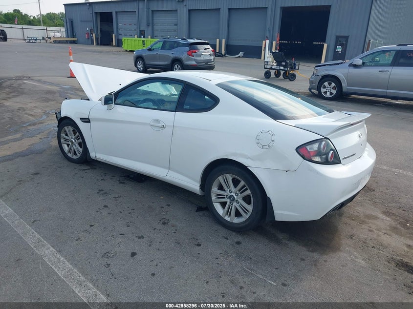 2007 Hyundai Tiburon Gs VIN: KMHHM66D574256167 Lot: 42858296