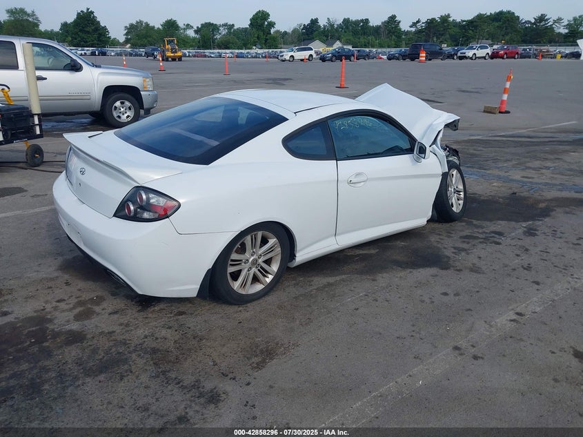 2007 Hyundai Tiburon Gs VIN: KMHHM66D574256167 Lot: 42858296