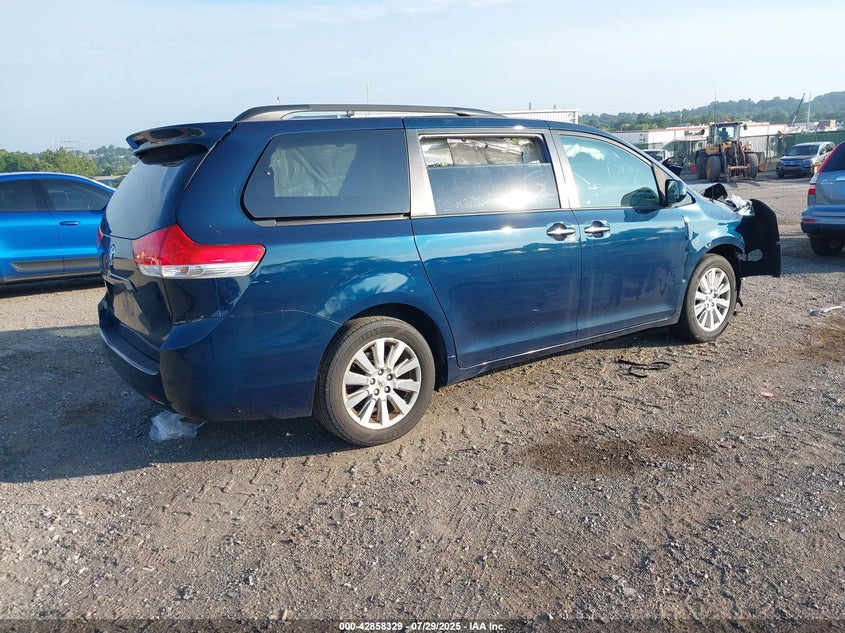 2012 Toyota Sienna Xle 7 Passenger VIN: 5TDDK3DCXCS047622 Lot: 42858329