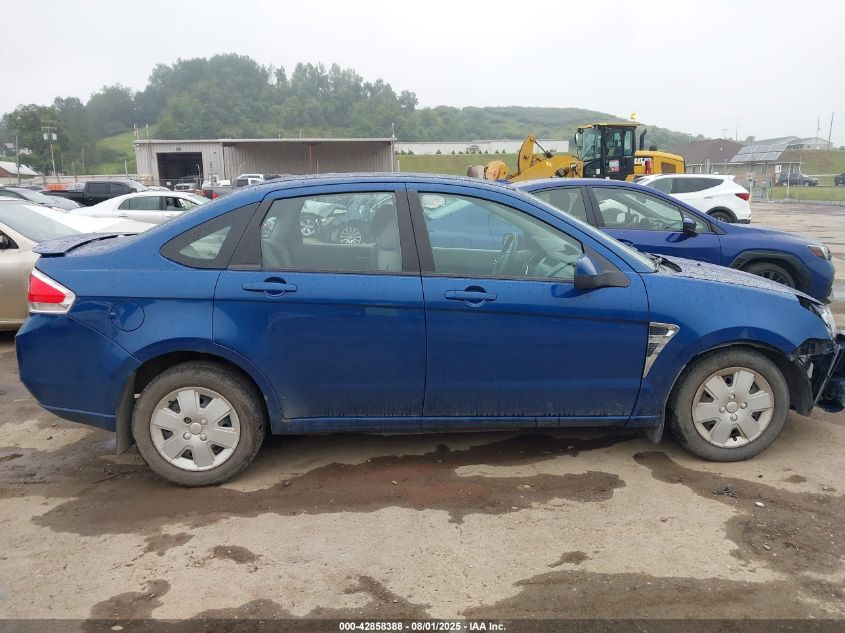 2008 Ford Focus Se/Ses VIN: 1FAHP35N18W210738 Lot: 42858388