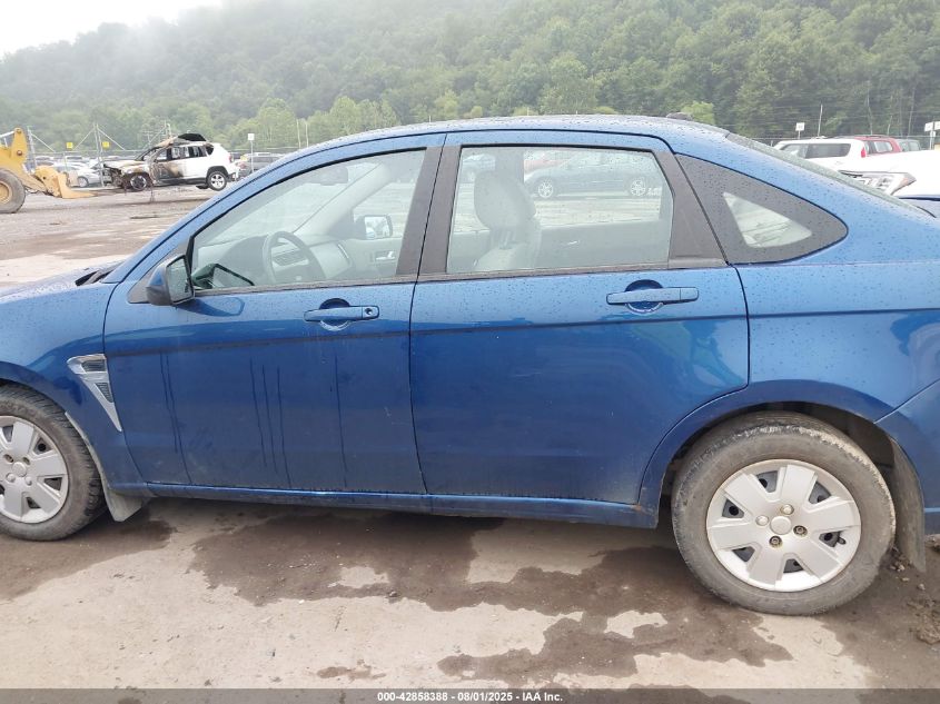 2008 Ford Focus Se/Ses VIN: 1FAHP35N18W210738 Lot: 42858388